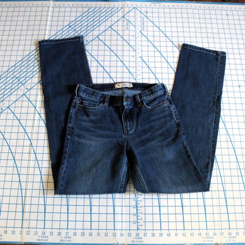 Carhartt Original Fit Straight Leg Jeans, 2 Tall